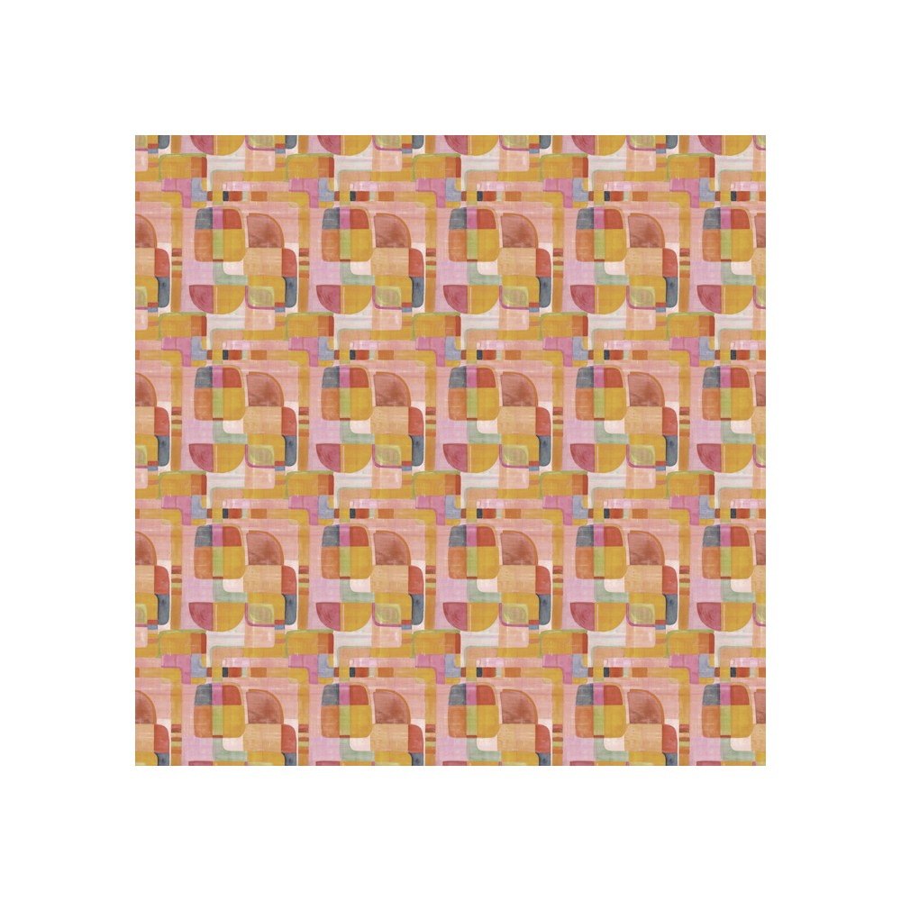 Tissu graphique aux tons lumineux