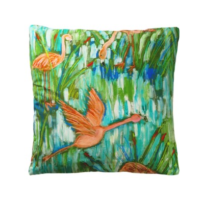 Coussin Flamants roses