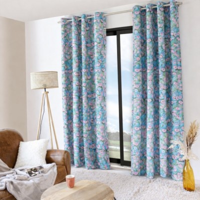 Rideaux confectionnés avec le tissu coton Ciste
