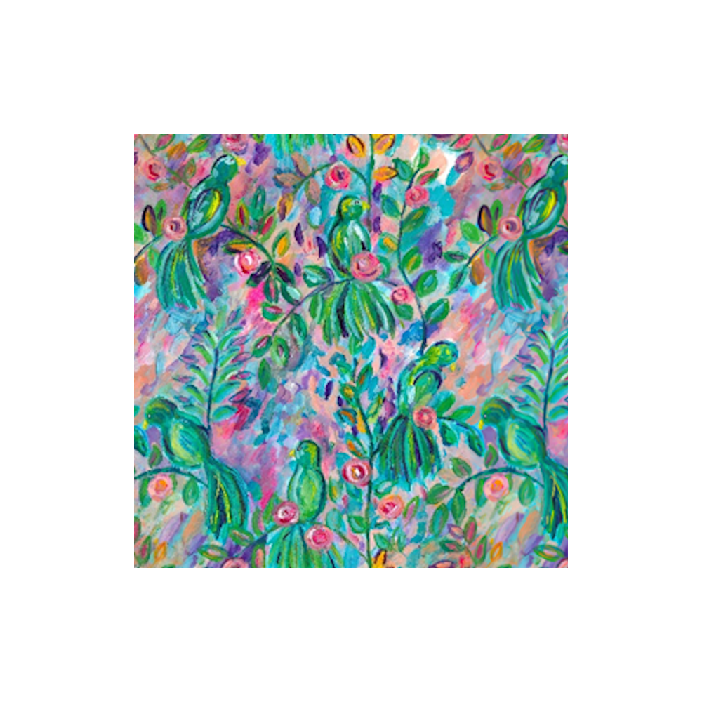 Détail du motif et de la texture du tissu Eden