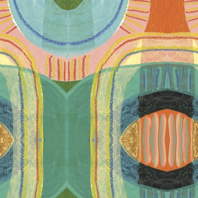 Tissu tapissier Totem